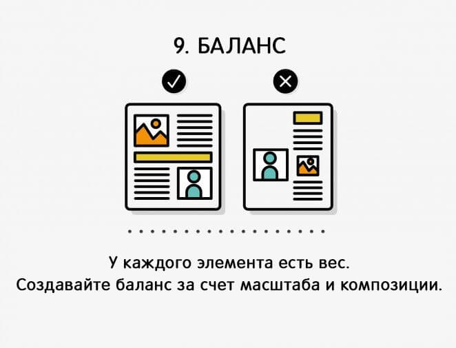 20 важных элементов и принципов дизайна