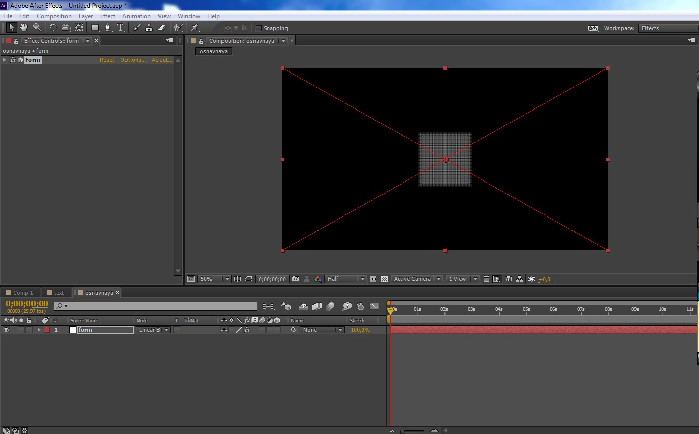 Эфект анимации блика - Работаем в Adobe After Effects Эфект анимации блика - Работаем в Adobe After Effects