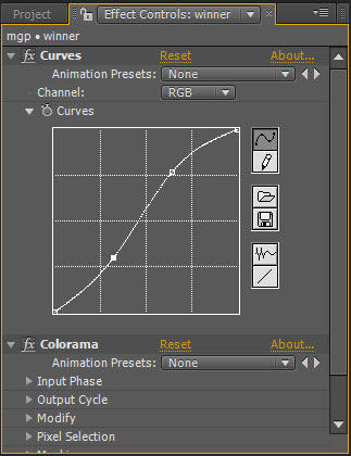 Применение эффектов в After Effects