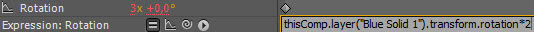 Выражения в After Effects
